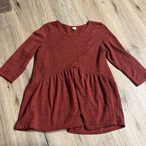 7th Ray Peplum Sweater